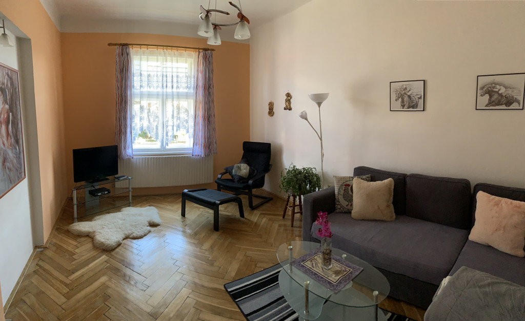 Obývací pokoj od dvěří